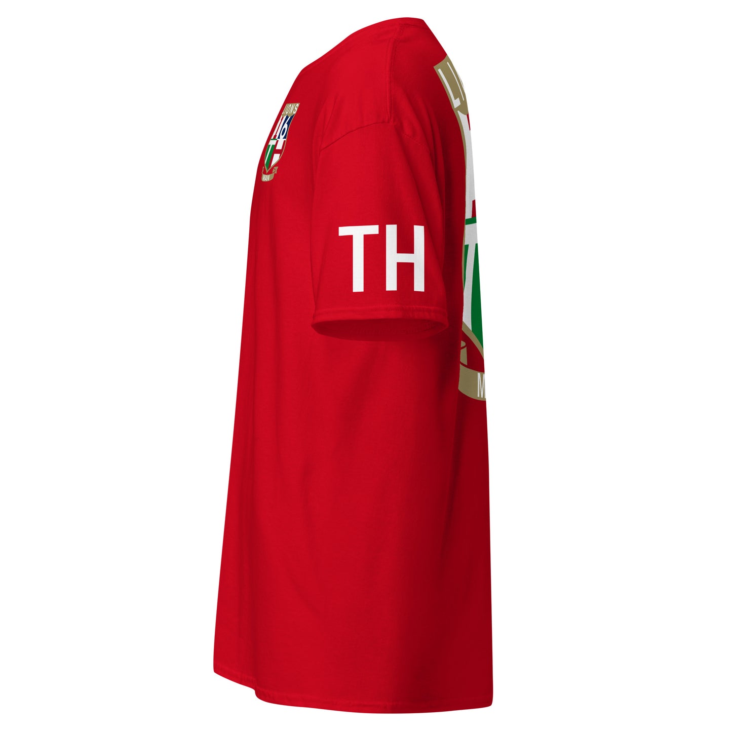 Lions Tour “16th Man” Rugby Fan Shirt Back Shield – Red Edition