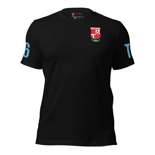 England Rugbys 16th Man Shield Tee ( Black )